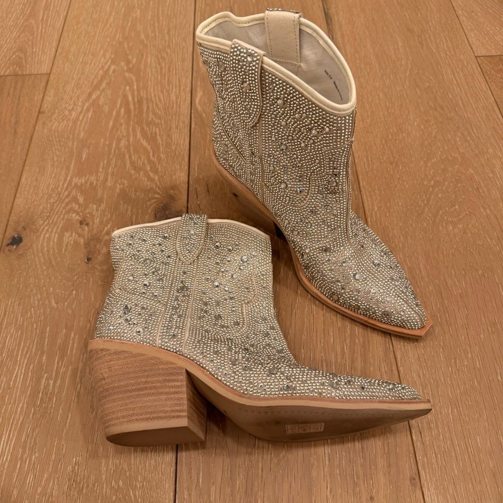 Dolce Vita Nashe Rhinestone Crystal boots - Picture 6 of 12